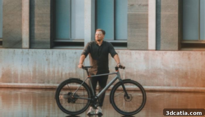 Möve Avian ultra-lightweight titanium e-bike frame with 3D printed components