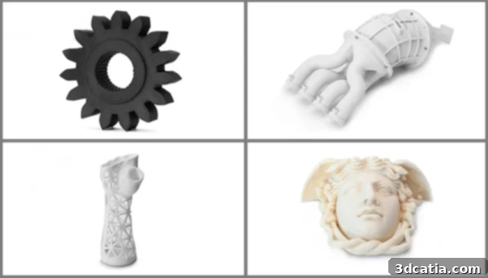 Large volume 3D printers for aerospace and automotive