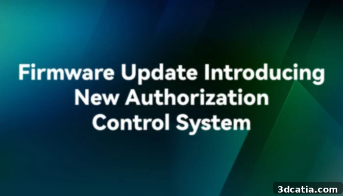 Bambu Lab firmware update notification