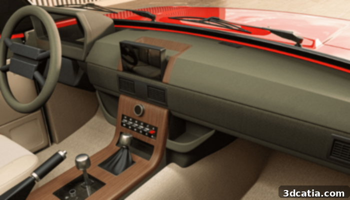 LUNAZ Range Rover Safari interior with 3D printed console
