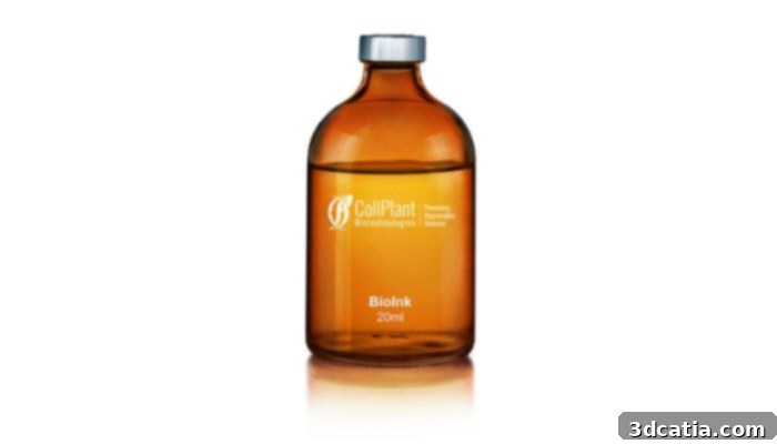 CollPlant's Collink.3D Human Collagen BioInk from plants