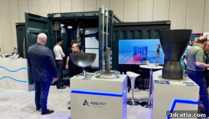 ADDiTEC's AMDROiD X, an advanced LDED 3D printing system designed for the defense industry