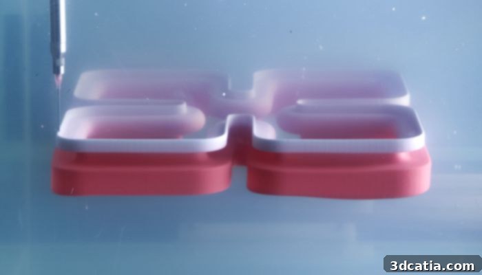 Rapid Liquid Print's gravity-defying 3D printing technology offers numerous benefits for additive manufacturing.