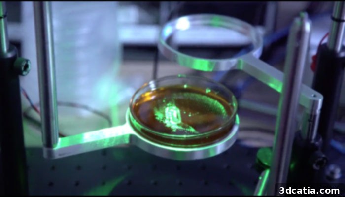 3D printing with holograms demonstrates a new era of rapid manufacturing and intricate design possibilities.