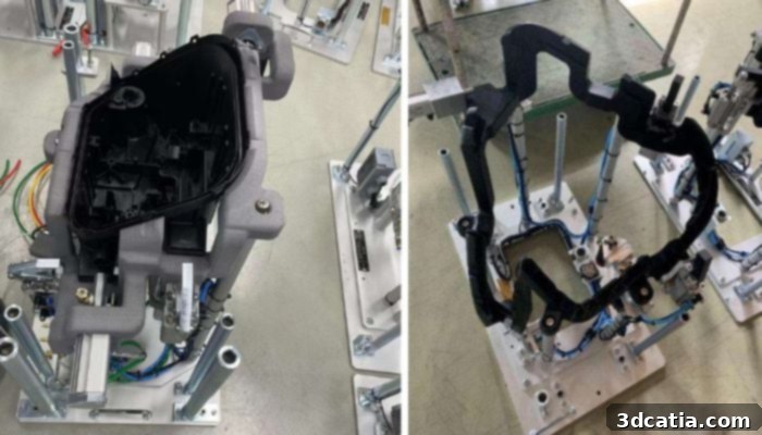 SLS 3D Printed Jig vs Traditional Casting