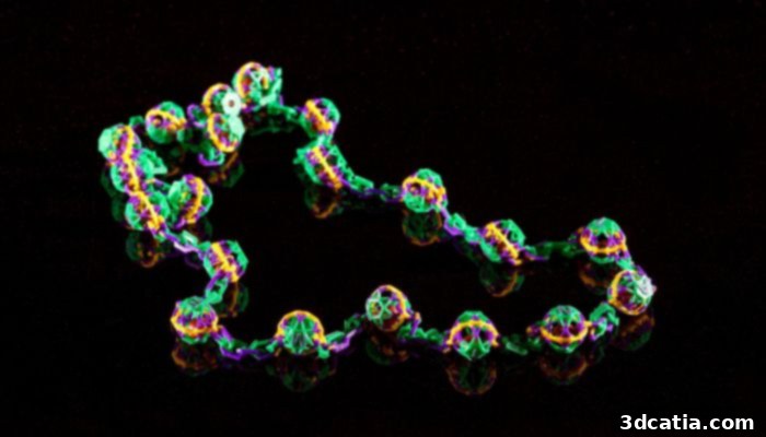 LSU's 3D printed Mardi Gras beads, close-up