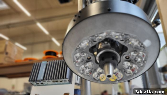 LEAM DEMEX system using LEDs