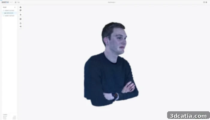 Personne scannée