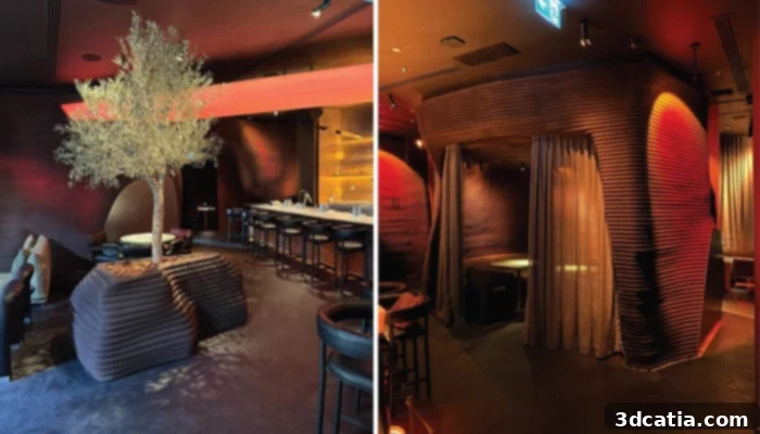 World's largest 3D printed structure in Dubai's MYATA restaurant by Proto21