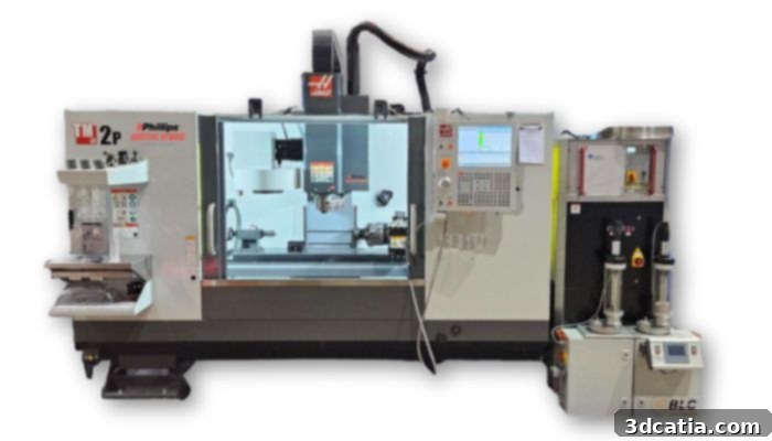 Phillips Laserline TP-2P hybrid machine for integrated metal additive and subtractive manufacturing