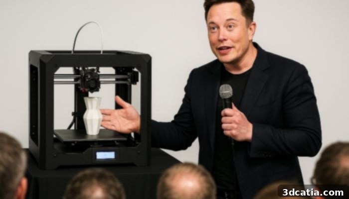 Elon Musk, 3D printing, and Mars colonization