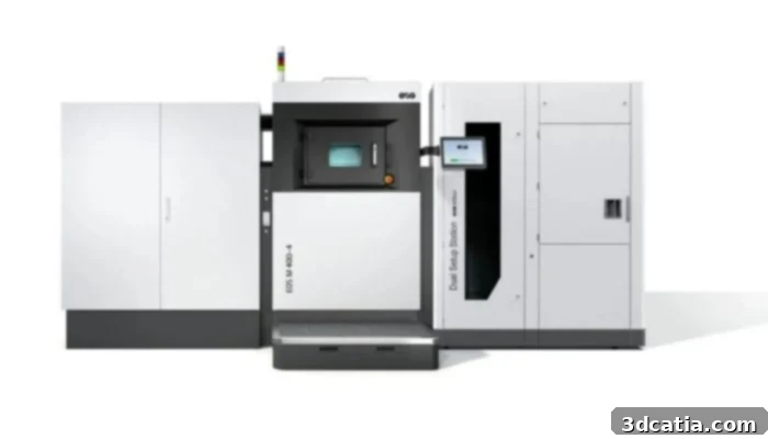 EOS M 400 series metal 3D printer