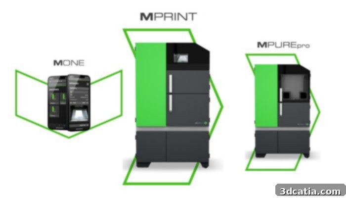 One Click Metal M PRINT 3D printer