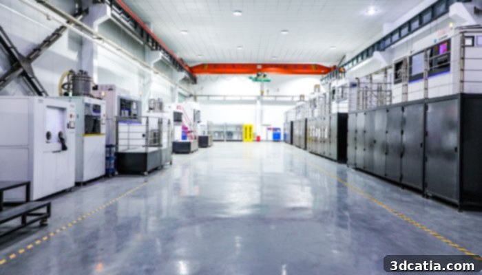 ZRapid iSLM metal 3D printers in a factory