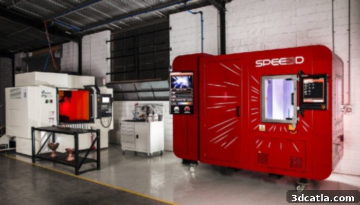 SPEE3D WarpSPEE3D metal 3D printer