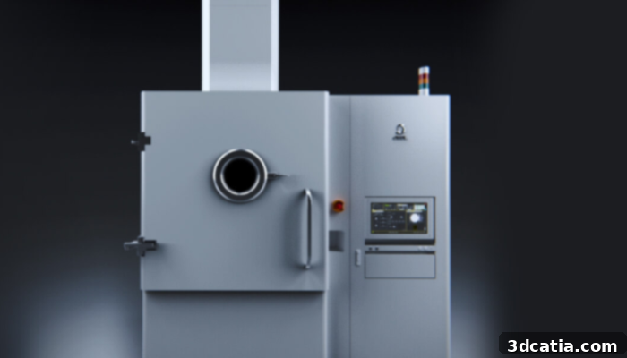 One of JEOL's EBM 3D printers