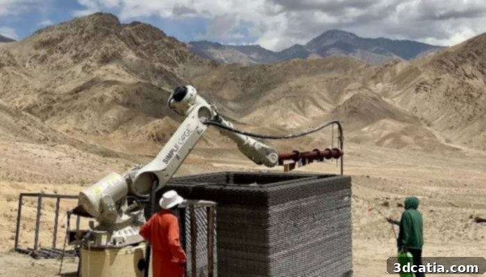3D Printed Military Bunker in Himalayas