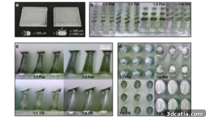 Anisotropic structures inspired by geckos