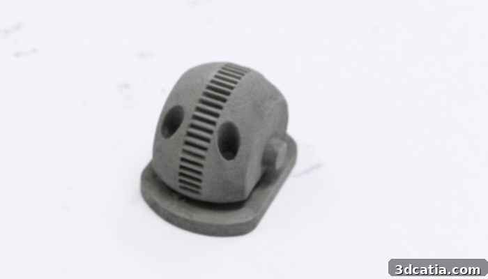 Example of a 3D printed part by Addimetal