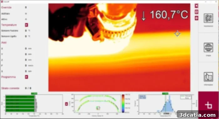 Breton Genesi boasts a comprehensive control system for precision printing