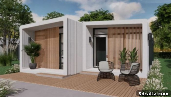Planned 3D printing housing project in Australia by Contour3D