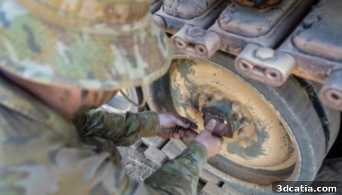 Australian army utilizing 3D printing for automotive parts