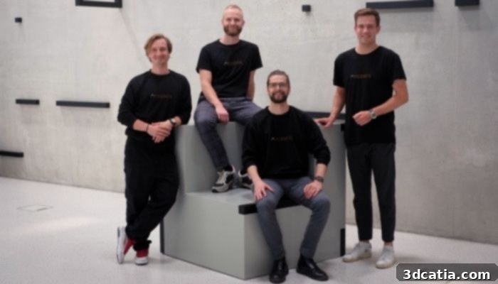 The FIDENTIS team pioneering multi-material 3D printing for dental prosthetics.