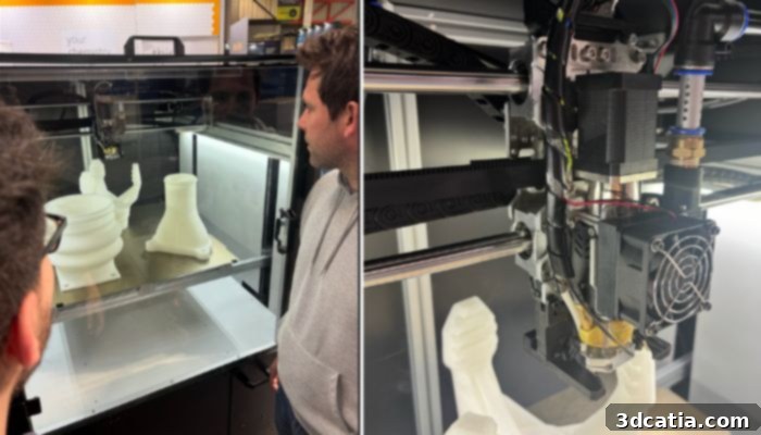 Pollen AM Pam Pro with large print volume and IDEX extruders
