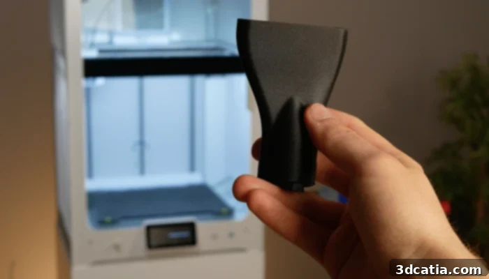 UltiMaker S8 touchscreen displaying print settings