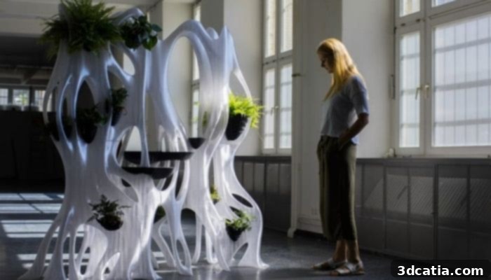 BANYAN Eco Wall, a 3D printed irrigation wall