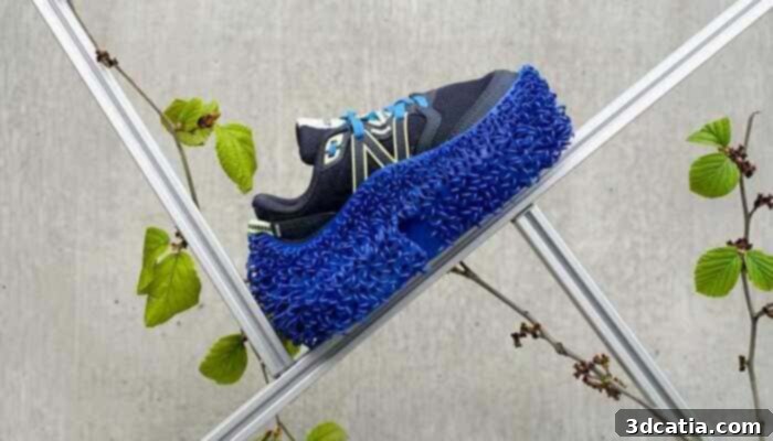 Rewild the Run 3D printed sole for planting seeds