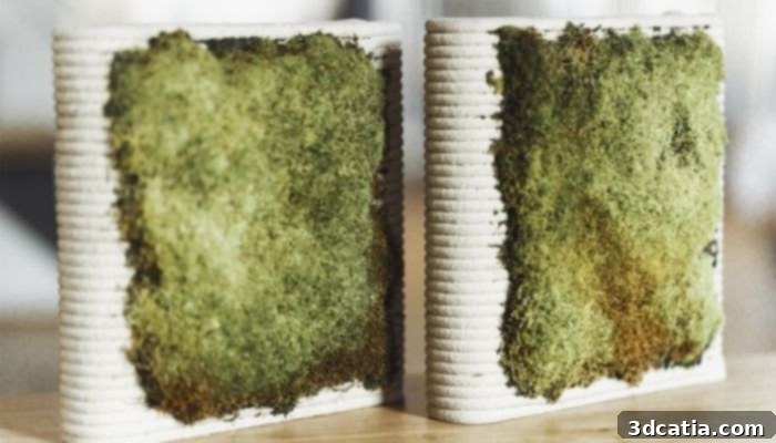 3D printing greenery