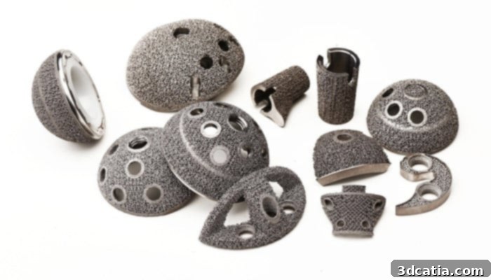 3D printed implants using EBM