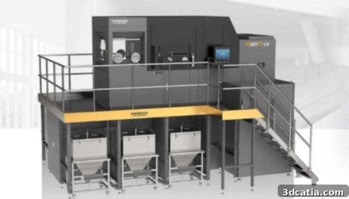 Farsoon FS621M-Cu metal 3D printer for copper alloys.