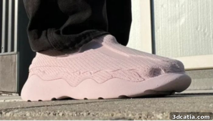 3D printed shoe from Koobz