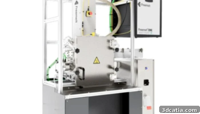 Freemelt industrial 3D printer
