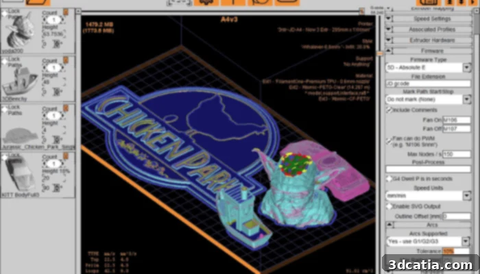 KISSlicer Revealed: Your Comprehensive Guide to Perfect Prints 2 KISSlicer software interface showing advanced settings