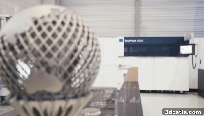 Trumpf 3D printing machine
