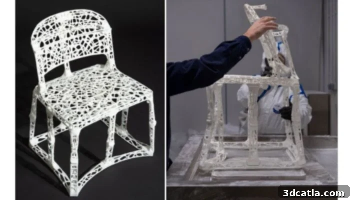 3D printed chair