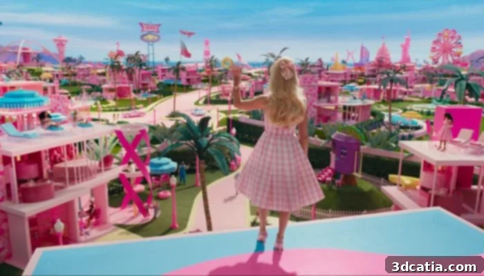 Maya software was crucial in creating special effects for the Barbie movie, demonstrating its power in visual storytelling.