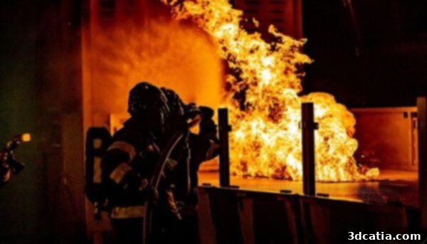 Fire victims often suffer injuries to the respiratory tract. (Image: Pixabay)