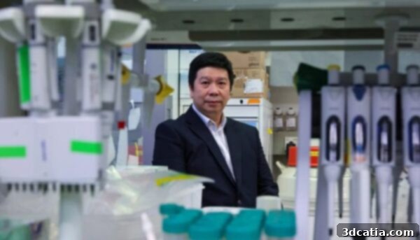Professor Michael Chan and his team and partners are developing organoids and 3D-printed airways. (Image: Edmond So)