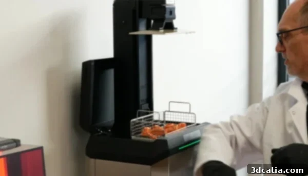 The post-treatment stations have sensors allowing automatic opening and closing by simply pressing the elbow.