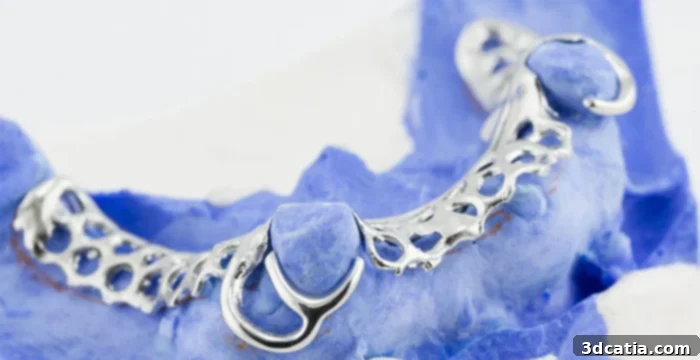 Cobalt chromium is widely used in medical and dental applications for 3D printing implants and prosthetics.