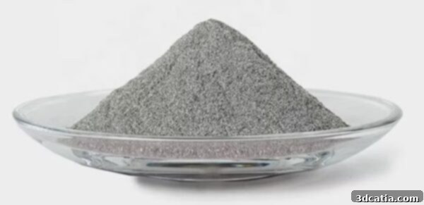 A nickel alloy in powder form, essential for additive manufacturing processes. (Credit: Guangzhou Sailong AM Co.)