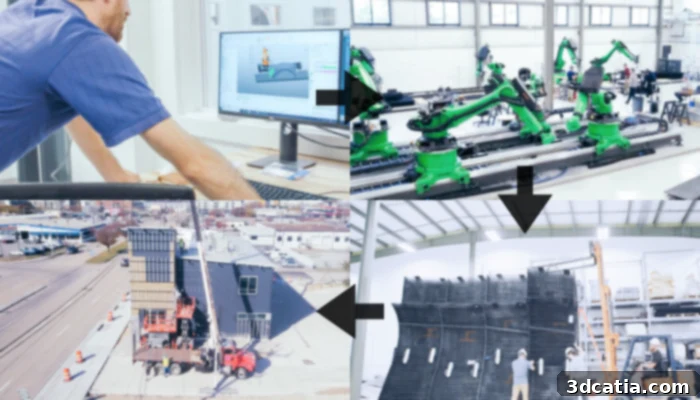 An example of Branch Technology's Cellular Fabrication (C-Fab®) Process for design, printing, and application.