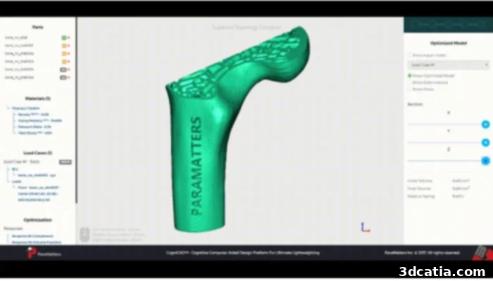 CES 2018: Unveiling 3D Printing's Next Chapter 3 CogniCAD software for topological optimization