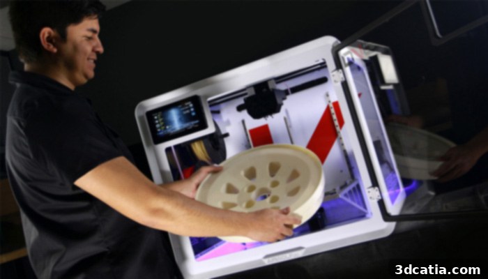 CES 2018: Unveiling 3D Printing's Next Chapter 5 Airwolf 3D EVO additive manufacturing center at CES 2018