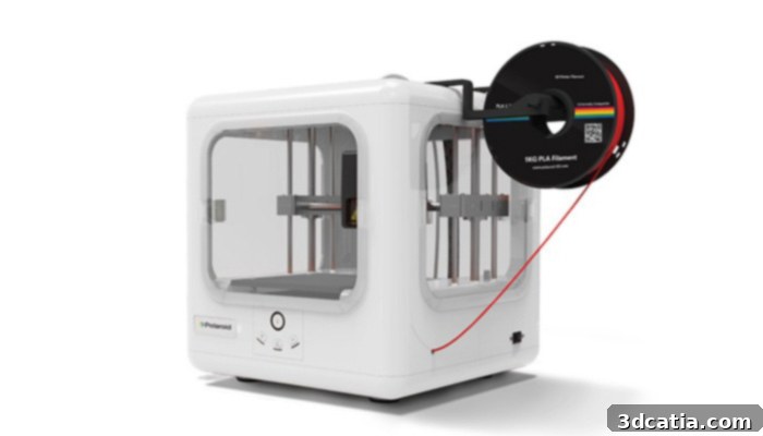 Polaroid Nano 3D printer showcased at CES 2018