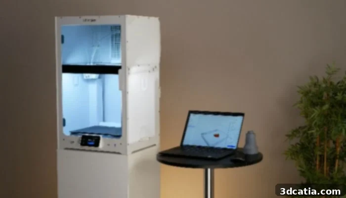 UltiMaker S8 with box-style Cartesian motion system
